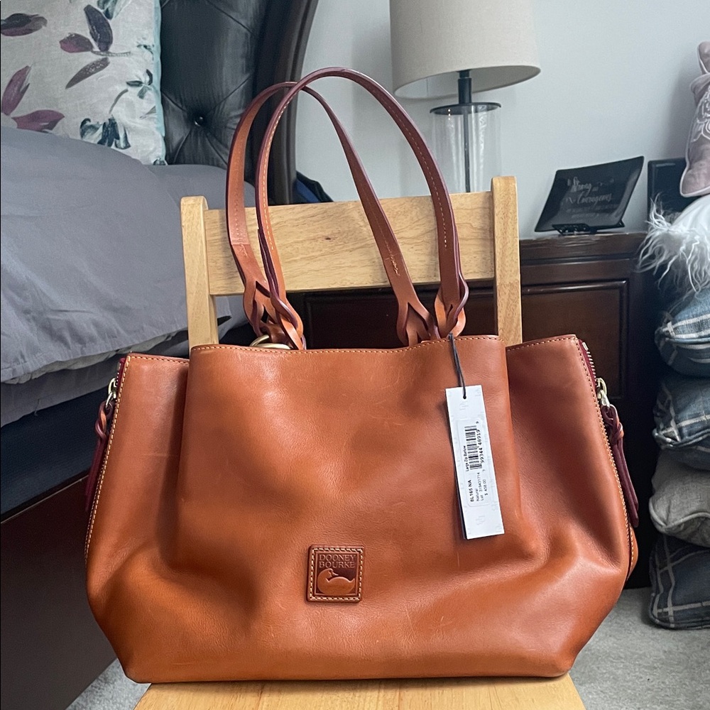 Dooney & Bourke Tan Leather Tote